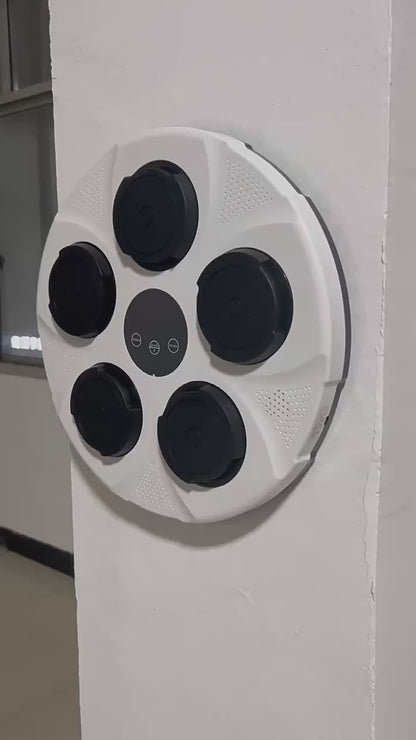 White OnePunch™ Music Boxing Machine V1
